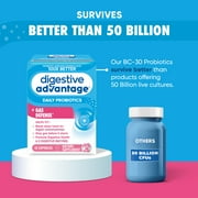 Digestive Advantage Gas Defense Probiotics For Women And Men, Digestive Enzymes For Gut Health, 32 Capsules
