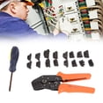 thumbnail image 4 of Crimping Jaw Kit, Terminal Crimp  Quick Exchange Replaceable High Carbon Steel Jaws  For Wire Ends Cutting, 4 of 8