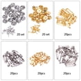 thumbnail image 4 of 1Bag Lapel Pin Backs Tie Tack Pin Brooch Findings Mixed Color Tray: 4.5mm 12mm Pin: 1mm, 4 of 6
