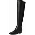 thumbnail image 4 of Naturalizer SOUL Womens Orchid Chunky Bottom Knee High Boot, Black, 9, 4 of 5