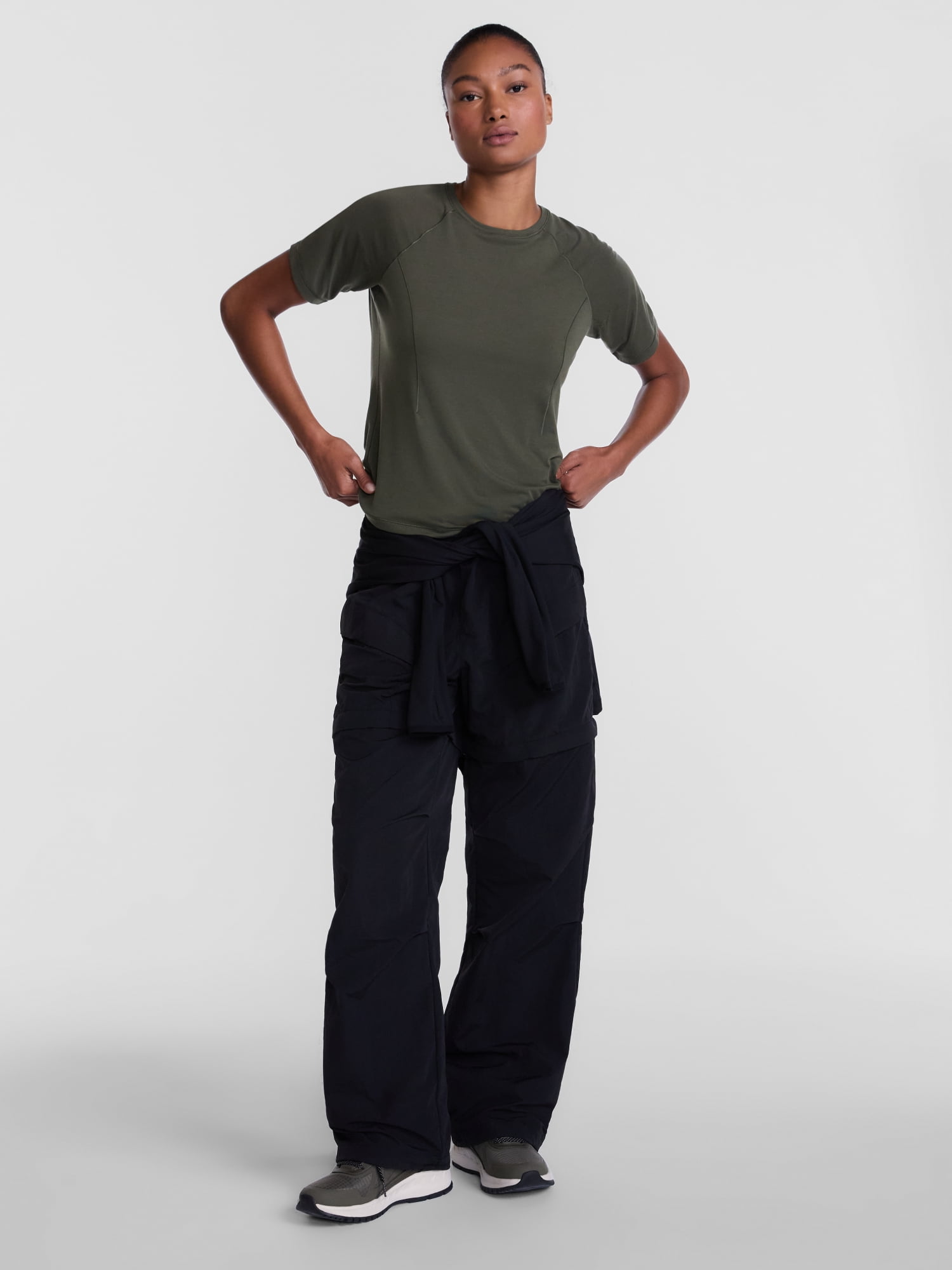 Ozark Trail Women's and Women's Plus Tee with Short Sleeves, Sizes XS-4X