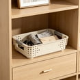 thumbnail image 4 of Plastic Storage Bins With Handles Stackable Organizer Containers for Kitchen Pantry Cabinet Wardrobe, 4 of 6