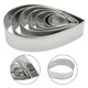 thumbnail image 4 of Rose Cutter Water Drop Shape Fondant Flower Molds Petal Stencils Cookie Cutters Stainless Steel DIY Pastry Baking Decoration, 4 of 10