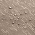 thumbnail image 3 of Elrene Home Fashions Continental Solid Texture Water and Stain Resistant Tablecloth, Taupe, 70" Round, 3 of 4