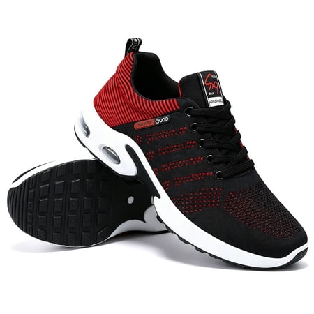 BERANMEY Comfort Men's Sneakers - Lightweight Athletic Running Shoes, Breathable Mesh with Arch Support & Cushioned Comfort, Non-Slip Design for Gym Training, Jogging, Casual Wear