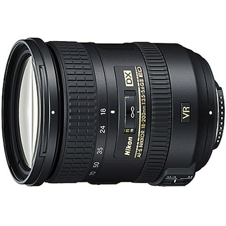 Nikon Nikkor 18-200mm Zoom Lens features VR II Image Stabilization f/3.5-5.6G, ED, AF-S (#2192)