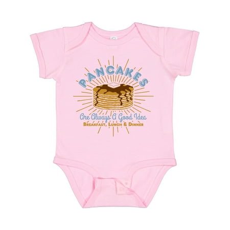 

Inktastic Pancakes Good Idea Gift Baby Boy or Baby Girl Bodysuit