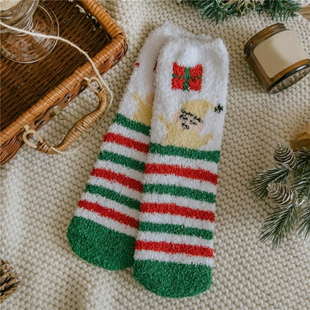 

keusn womens christmas socks gifts for women funny novelty colorful cotton holiday socks