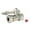 Nickel, variant on Kingston Brass CC44151KL 1/2-Inch FIP x 1/2-Inch or 7/16-Inch Slip Joint Quarter-Turn Straight Shut-Off Valve in Polished Chrome