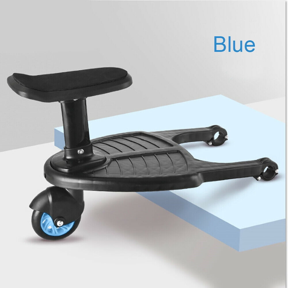 Holds Children Up to 55lbs Universal Stroller Board with Removable Seat 2-in-1 Sit and Stand Baby Stroller Rider Board Stable Stroller Glider Board Stroller Ride Board Fit for Most Brands' Stroller 