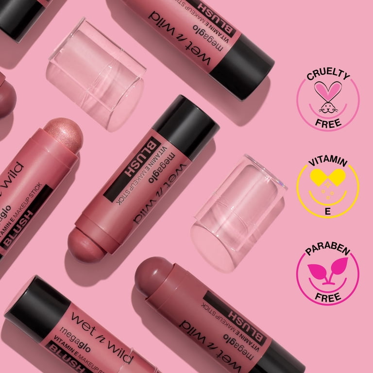 Wet n Wild Mega Glo Vitamin E Blush Stick, Peach Bums photo 7