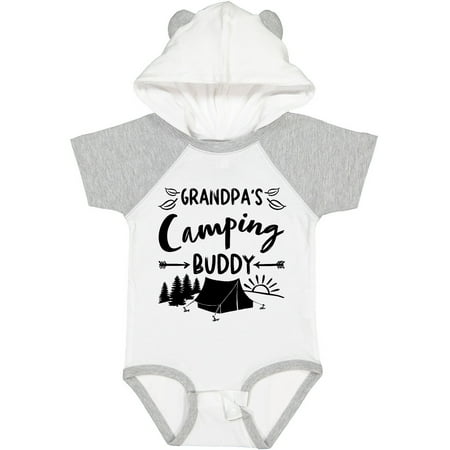 

Inktastic Grandpas Camping Buddy Gift Baby Boy or Baby Girl Bodysuit