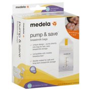 Medela Pump and Save Breast Milk Bags, 50 Count