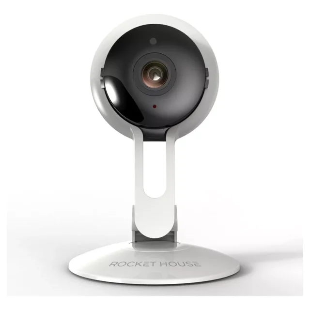 Camara De Seguridad Para Interiores Rocket House Penguin Color Blanco