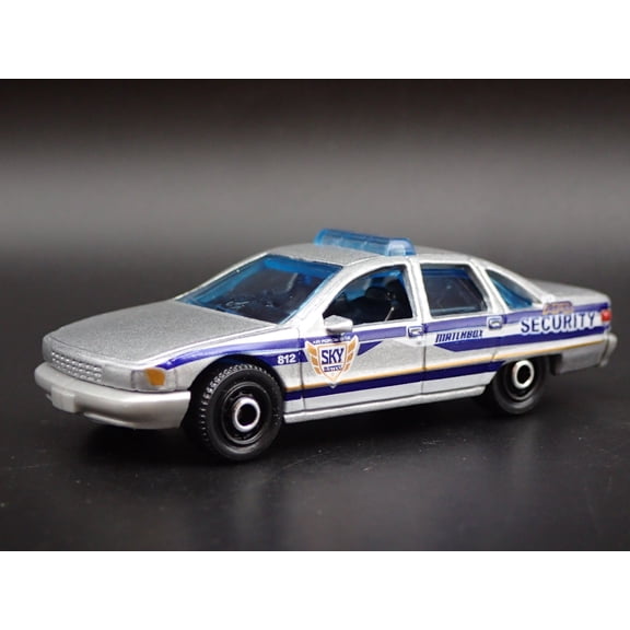 Open Box 1991-1996 CHEVY CHEVROLET CAPRICE POLICE SECURITY 1/64 SCALE DIECAST MODEL CAR