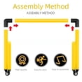thumbnail image 3 of Lerpwige Soccer Basketball Track Field Practice Hurdle Fitness Equipment Enduring, 3 of 8