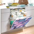 thumbnail image 2 of Yayeee Magnetic Dishwasher Cover for The Front Decoration Home Kitchen Machine Sticker Protector, Watercolor Pink Marble Pattern, 2 of 6