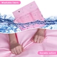 thumbnail image 4 of Organizador de Zapatos MISSLO 35 Bolsillos para Niños para Colgar en la Puerta Rosa, 4 of 8