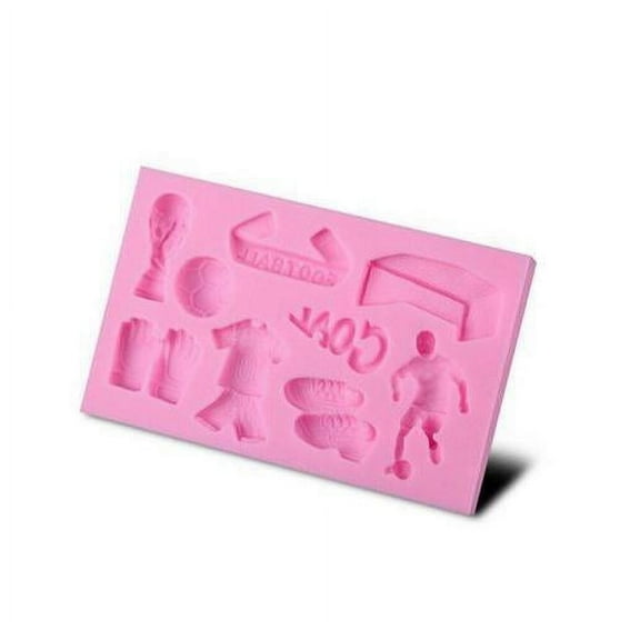 Soccer Themed Silicone Mold