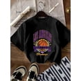 thumbnail image 1 of Alphabet Ball Pattern Hot Series Boys' Short Sleeve T-Shirt, Summer Outdoor Gear, 1 of 6