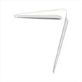 thumbnail image 6 of Hyper Tough 8 inch x 10 inch Shelf Bracket White, 6 of 8