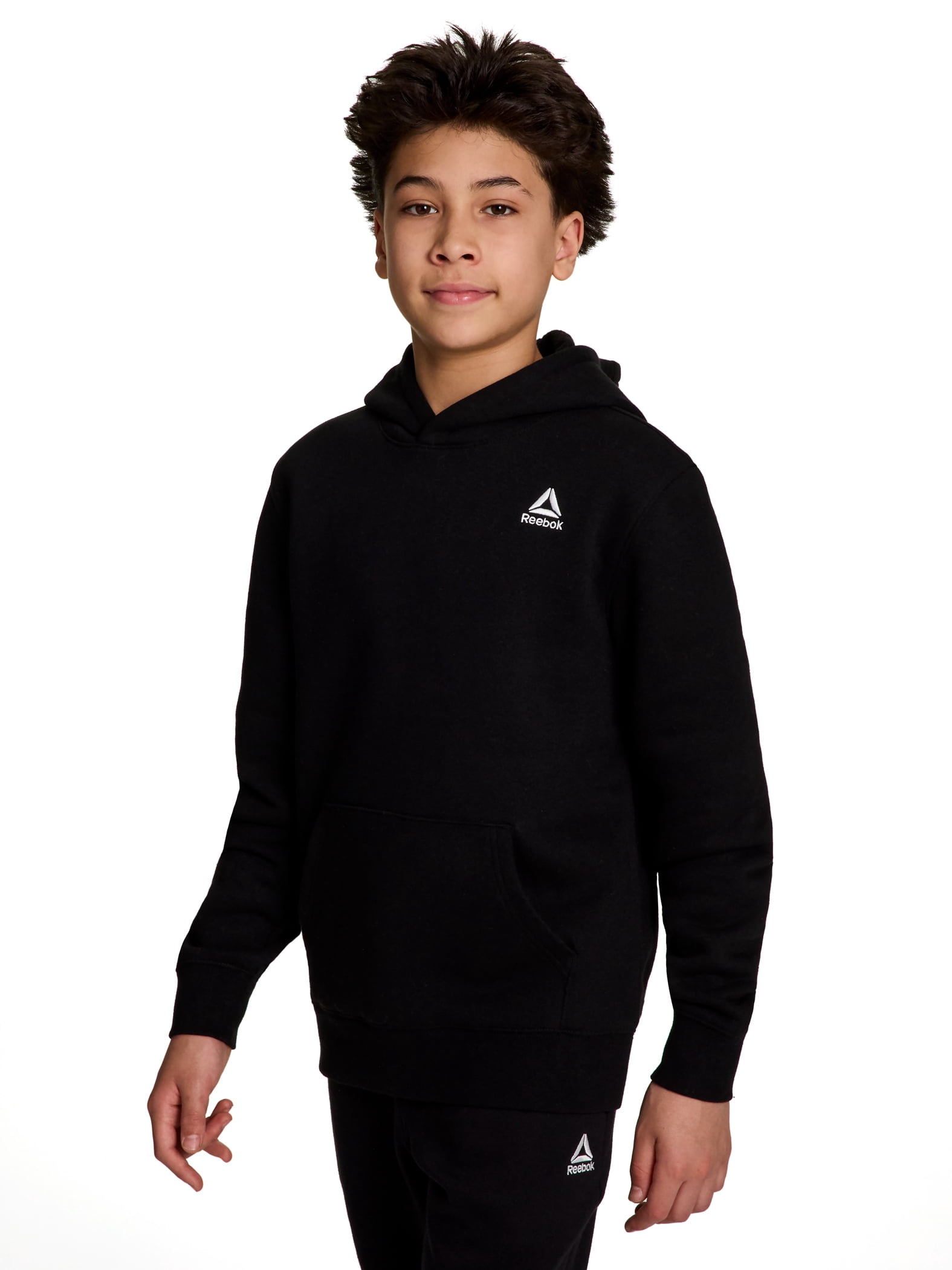 Reebok Boy's Athletic Game Day Fleece Pullover Hoodie, Sizes 4-18