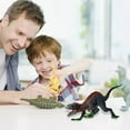 thumbnail image 4 of MesaSe 11 Inch Dinosaur Model Plastic Allosaurus Action Figure Jurassic Prehistoric Animal Toy for Children, 4 of 9