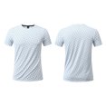 thumbnail image 7 of JFOPQVSM Men's Sports T Shirt Summer Solid Color Quick Drying Breathable Printed T Shirt, 7 of 7