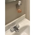 thumbnail image 6 of Soap Bottle Holder, Stainless Steel Hanger which Mounts to Wall with 1" Hole: Made in U.S.A., 6 of 10