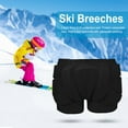 thumbnail image 4 of Pantalones cortos de protección de cadera para niños Calzones de esquí ligeros Pantalones de esquí para deportes extremos, 4 of 9