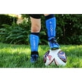 thumbnail image 3 of Kids Soccer Shin Guards with Adjustable Straps Ages 4-7. Blue, 3 of 6