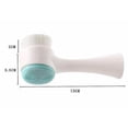 thumbnail image 5 of Kit de limpieza facial HUOGUO Cepillo de silicona de doble cara, 5 of 5