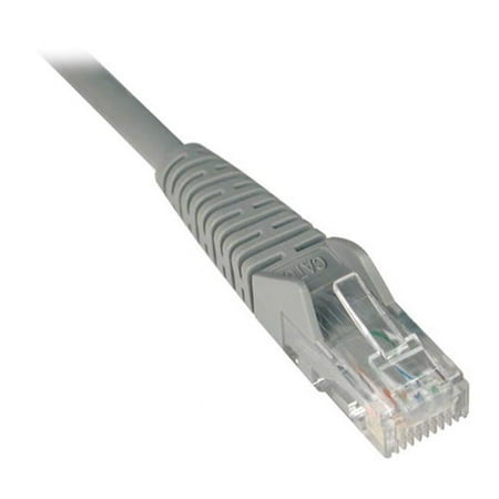 UPC: 0037332146182 | TRIPP LITE N201-020-GY 20 ft. Cat 6 Gray Gigabit Snagless Molded Patch Cable