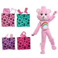 thumbnail image 3 of Barbie Cutie Reveal Care Bears Series Doll & Accessories in Cheer Bear Plush Costume, 10 Surprises, 3 of 6