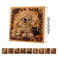 thumbnail image 2 of Halloween Pearl Art DIY Kit, Cute Ghost Pumpkin Moon Mosaic Pearl Painting Set for Beginners, Sparkling Fall Wall Decor Craft Gift Kids Adults Family Halloween Party, 2 of 3