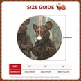thumbnail image 2 of Sikiie Steampunk Space Mice Warriors Christmas Tree Skirt, Christmas Tree Decorations, Christmas Decor, Tree Mat Decoration(30-48IN)-48", 2 of 6