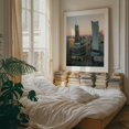 thumbnail image 4 of Sunset from Palace of Culture and Science, Warsaw 06 - Warsaw Mazowieckie Poland Photography Skyline City Architecture Modern Art Sunset Travel Poster Unframed Wall Art Print 18 x 24 inches, 4 of 13