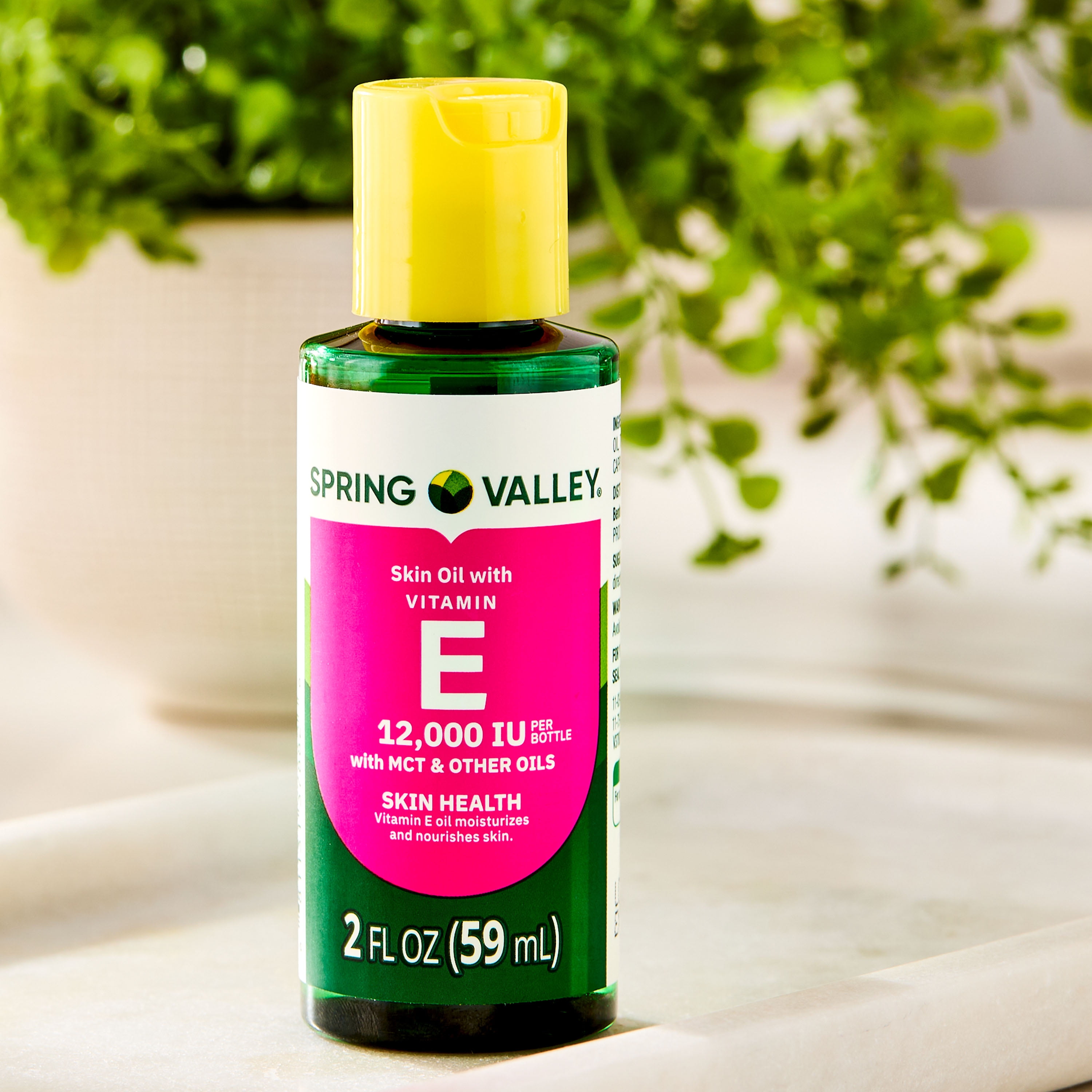 Spring Valley Vitamin E Oil with Keratin for Skin Care, 12000 IU, 2 fl oz