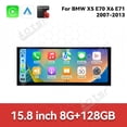 thumbnail image 2 of Aotsr 15.8 inch Android 14 Car Radio for BMW X5 F15 2013-2017 Wirless Carplay GPS Navigation Screen Upgrade Multimedia（NBT system）, 2 of 12