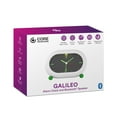 Core Innovations Retro Style Alarm Clock with Bluetooth Speaker