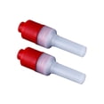 thumbnail image 1 of Ximing 2 Pieces LED Flash Tyre Wheel Valve Caps Light Air Nozzle Light Vabration Induction LED Bike Wheel Light for Car Bike Red, 1 of 9