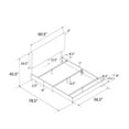 thumbnail image 3 of Z by Novogratz Taylor Upholstered Bed, 3 of 9