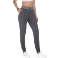 thumbnail image 6 of Aiyino Women's Stretch Sweatpants Cozy Joggers Pants Tapered Active Yoga Lounge Travel Pants with Pockets 4XL, Dark Grey, 6 of 7
