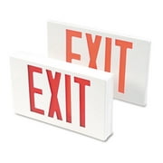 Tatco  LED Exit Sign- Polycarbonate- 12-1/4 x 2-1/2 x 8-3/4- White