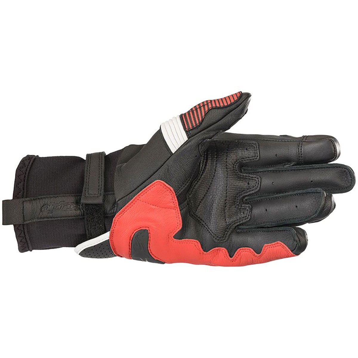 Alpinestars GPX V2 Mens Leather Gloves Black//White//Red