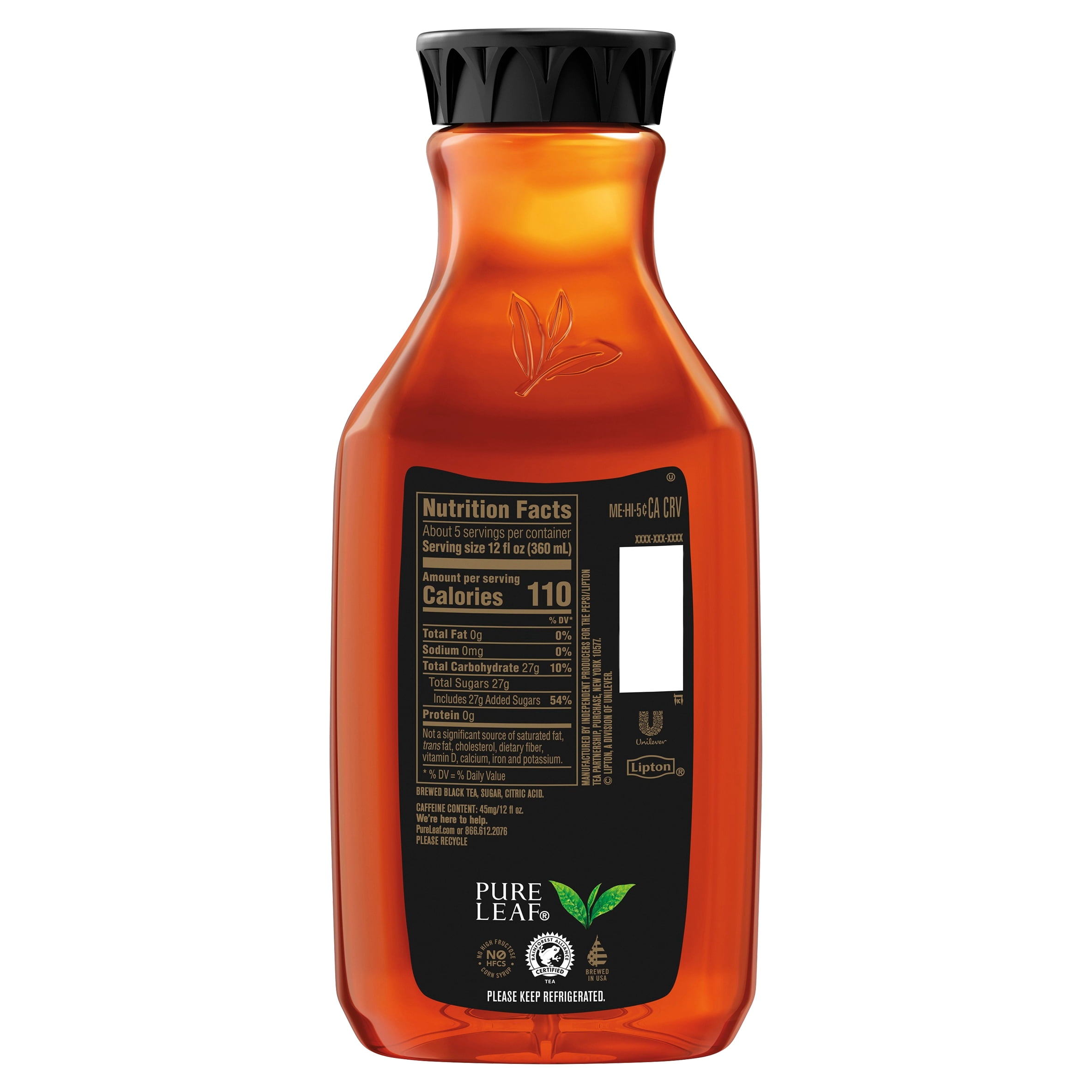 Pure Leaf Real Brewed Sweet Tea 59 Fl Oz Bottle