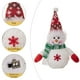 thumbnail image 4 of Muñecos de nieve de peluche iluminados CLLC, decoración navideña para la mesa, figuras de muñecos de nieve de peluche iluminados de 25 cm, muñeco de nieve luminoso como regalo navideño, adornos de me, 4 of 8