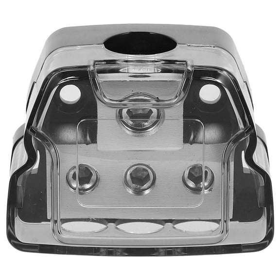 ibasenice Compact Automotive Power Distribution Block for Car Audio Amplifier Easy Installation and Space Saving