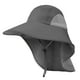 thumbnail image 2 of Sombrero Pesca Al Aire Libre Con Malla Protectora para El Cuello Senderismo (gris Claro), 2 of 6