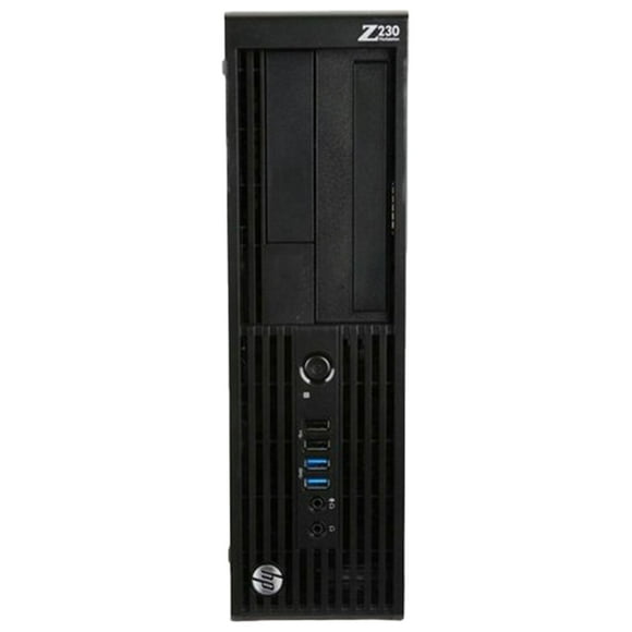 HP Workstation Z230 SFF Ordinateur Professionnel - Intel Quad Core I5 4570 jusqu'à 3,60 GHz - 16 Go de RAM DDR4 128 Go SSD Windows 11 Pro, Wi-Fi, Clavier et Souris (Remis à Neuf)